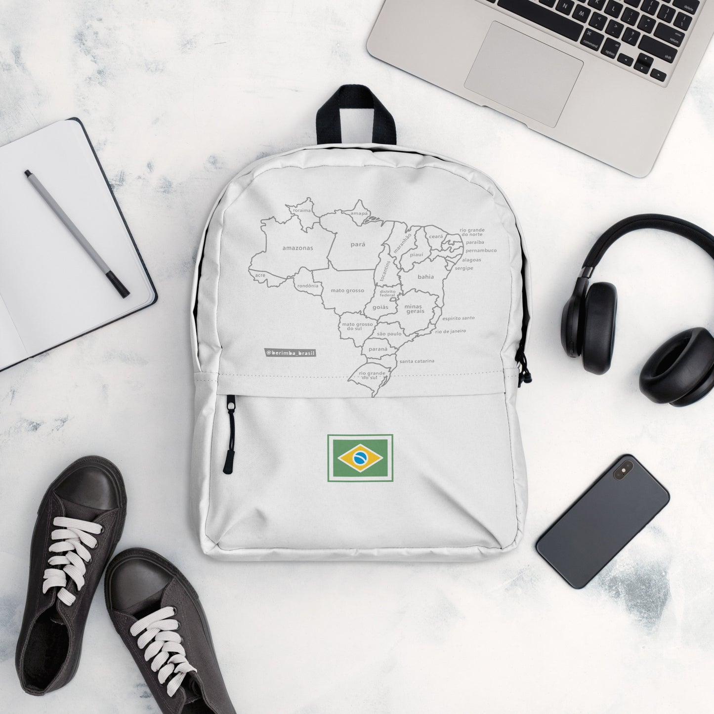 Mochila - Brasil Mapa