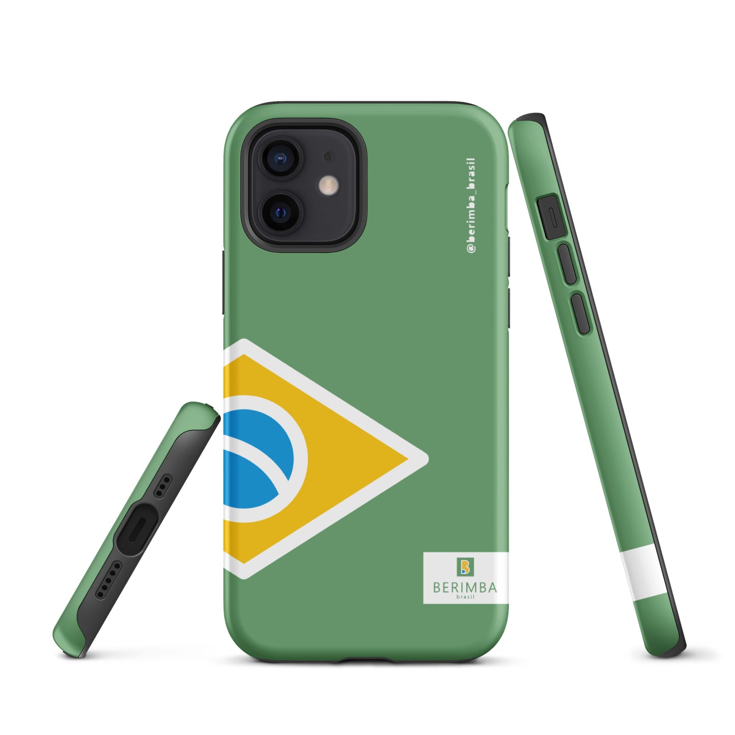 Capa dura de Celular para iPhone® - Brasil Bandeira